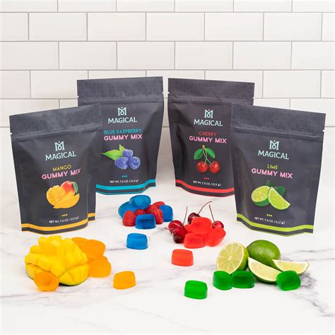 Create Whimsical and Delicious Gummies with Magical Butter Machine Gummy Mix